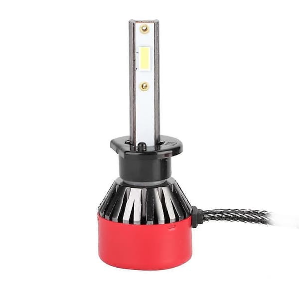 2 stk H1 96W 6000K Klar Hvit Dekoding LED-frontlys Auto Lampe Pærer L8H