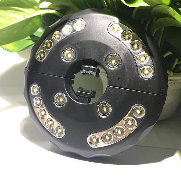 Parasollampe, 24 LED Parasollys, Nødlys, til Strømafbrydelser ved Camping, Terrasse,
