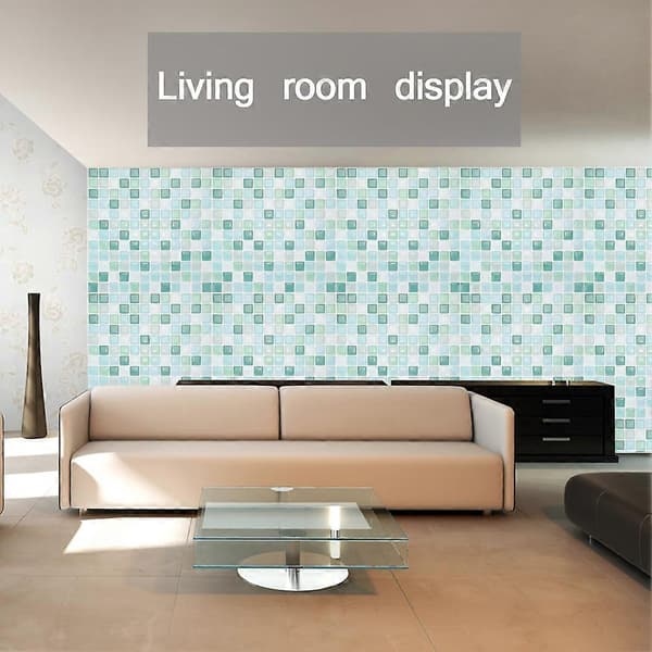 3D Self-Adhesive Tile Wall Sticker for Kitchen and Bathroom Home Decor DIY Wallpaper