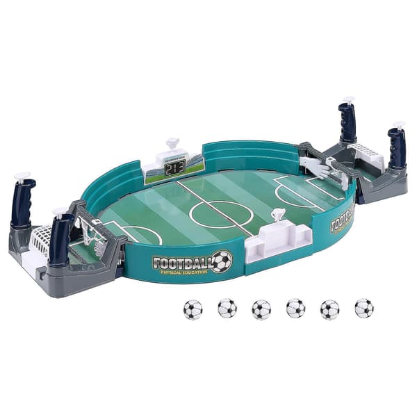 2023 Green Mini Interactive Football Game - Creative and Competitive Gift for Kids Large Table - 6 Balls