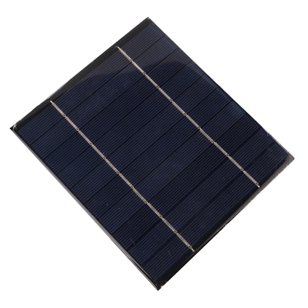 2.5W 5V Bærbar Solpanel Telefon Batterioplader Bærbar Solcelle med USB-port