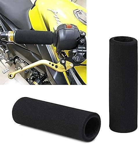 Universal Motorcycle Handlebar Sponge Cover, 2pcs Motorcycle Handlebar Soft Foam, Suitable For Most Motorcycle Handlebars.
