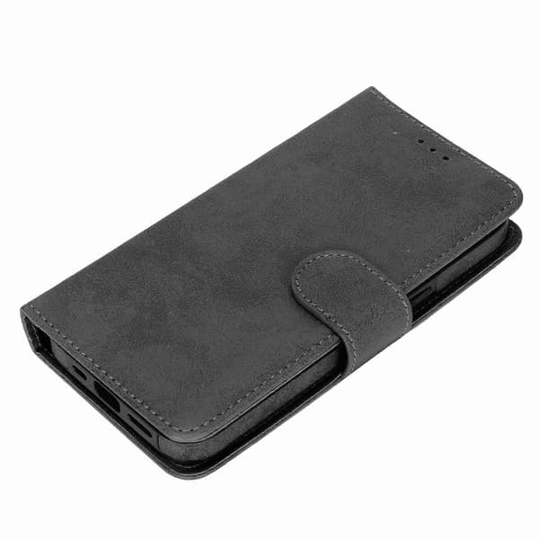 Sort 2-i-1 Magnetisk Pungcover til iOS 13 6.1 \" - Stødsikkert & Multifunktionelt