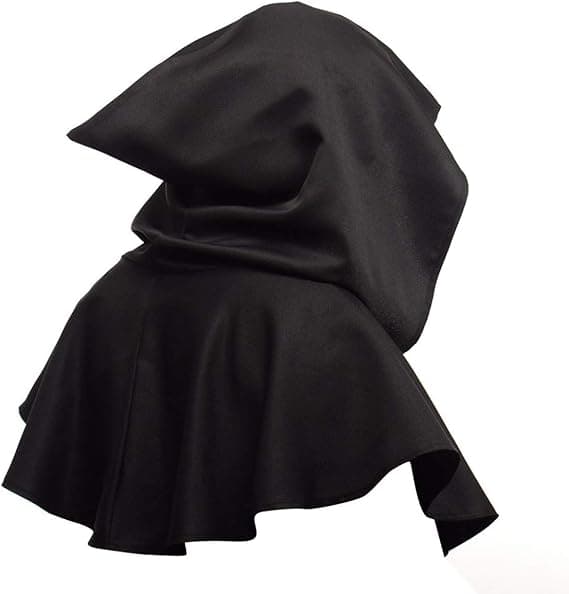 Halloween Grim Cowl Viitta Cosplay Asut Huppu Poncho