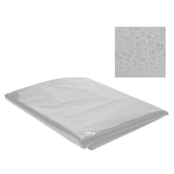 210D Utendørs vanntankdeksel for 1000L IBC vanntanktilbehør (120*100*116cm, svart)