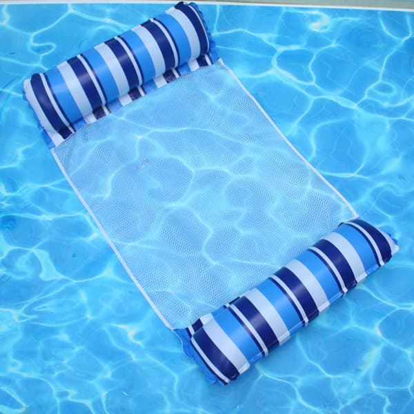 2 Inflatable Pool Mattresses - 4 in 1 Inflatable Swimming