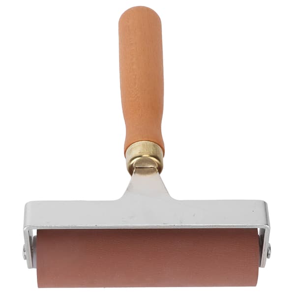 Brayer Blød Fleksibel Robust Holdbar Elastisk Gummirulle til Tryk Scrapbøger 10cm