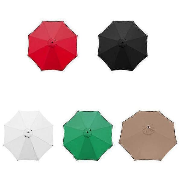 Parasol Cover, 6 Ribs, 2m, Waterproof, Anti-UV, Replacement Fabric, Khaki