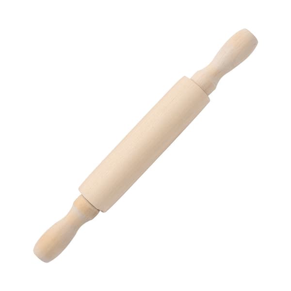 15-pak Træruller 15 cm Lange Mini Bageruller