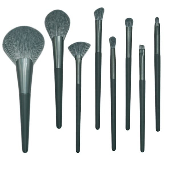 8-delt makeupbørstesæt