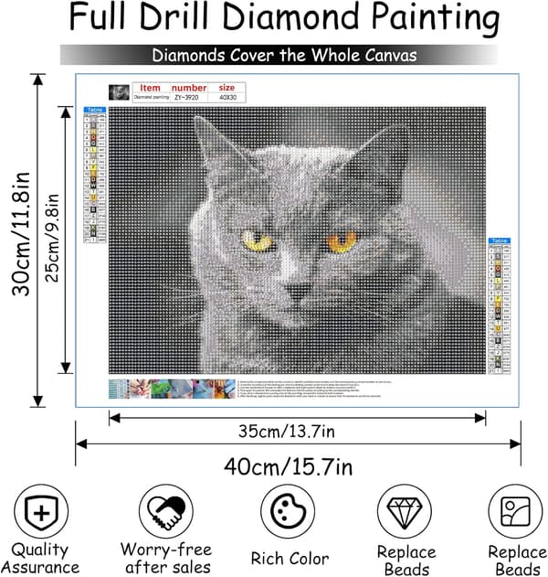 Diamantmaleri*1, Diamantmaleri Kat Voksen Diamantmaleri St