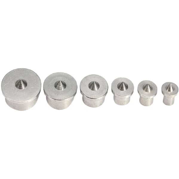 6 stk Dyvelstift 4-12mm Rustfrit Stål Skuffe Skab Stift Lokalisering Fælles Justering Stift Møbel Dyvler Sæt