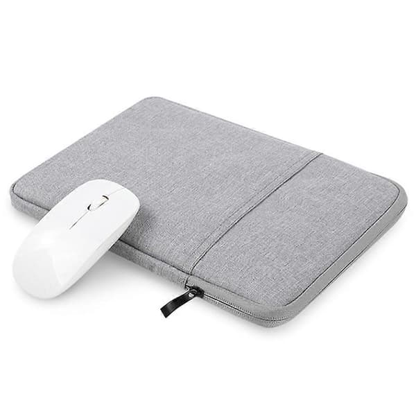 Ohut laukku 8 tuuman tableteille, vedenpitävä suojalaukku taskulla - Vaaleanharmaa Monivärinen Vaaleanharmaa Multicolor Light Grey