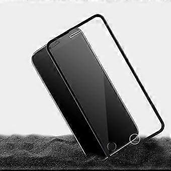 3D Blød Kant Fuld Dækning Telefon Hærdet Beskyttelsesfilm til iPhone6/7/8 Plus Sort HD