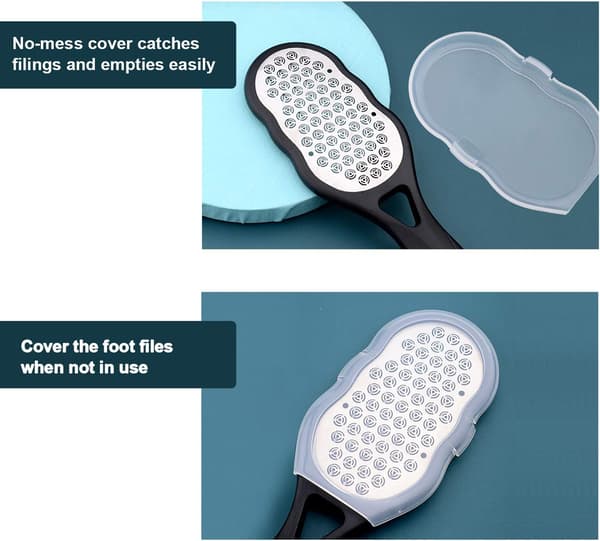 (Black) 1 pc foot file, foot file, professional foot file - Pe