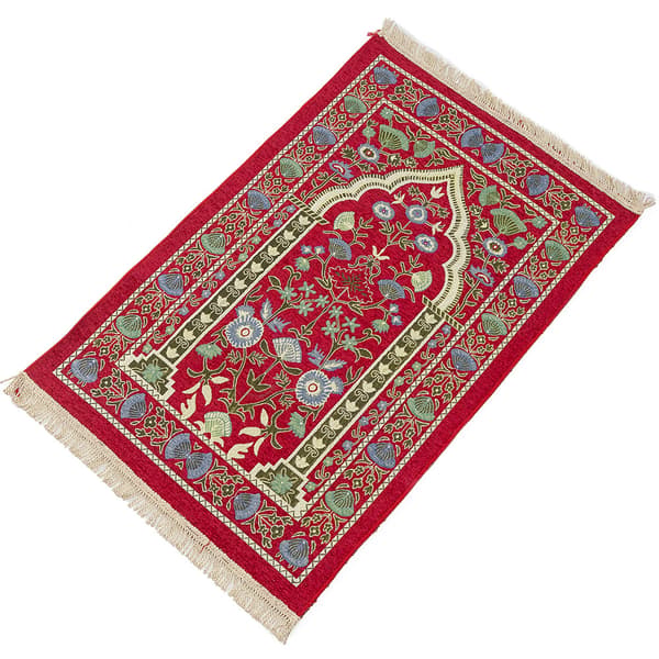 110x70cm Sovrum Klassisk Broderi Gaver Ramadan Muslimsk Bønnematte