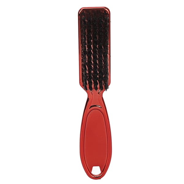 Men's Beard Styling Comb Beard Care Brush Haircut Styling Comb Handle Multifunctional Brush Red