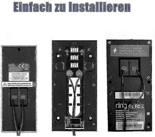 2024 - Strømadapter for Nest Hello Videoringeklokke, Videoringeklokke Videointercom