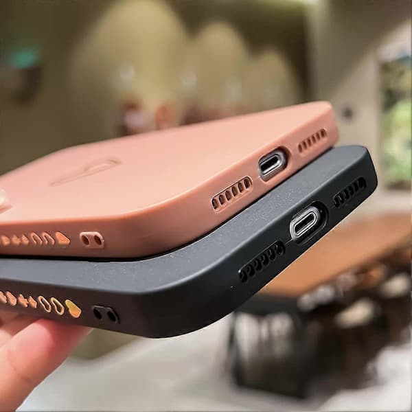 Sødt Bling til iPhone XR, Guld Laser Gradient Farve Skitse Plating Kærlighed Hjerte Cover med Linsebeskyttelse til Kamera, Blødt