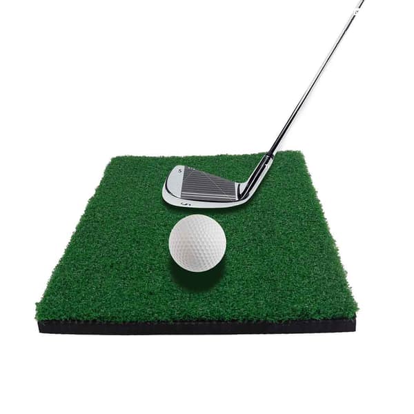 Golfmåtte 30×20 cm – kompakt træningsmåtte til både indendørs og