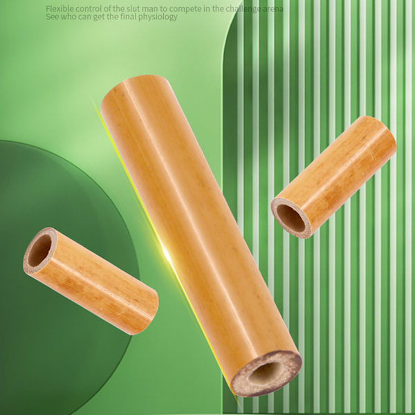 Rolig bambu mann kampleker for barn Interaktive skrivebordsleker for gutter jenter barn Hvit 18 deler White 18 pieces