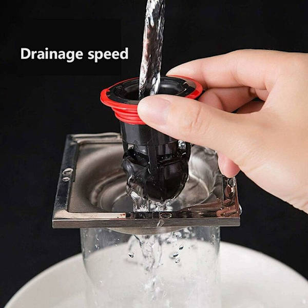 Kitchen Sink Accessories 4 Pcs Rubber Odorless Floor Drain
