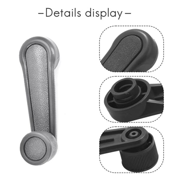 4X Universal Car Window Cranks Handle Door Lever
