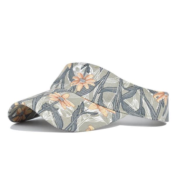 Women's Sun Visor - Adjustable Sun Visor, Golf Sun Visor Women's Sun Visor Cap Ponytail Baseball Cap Printed Tennis Cap Running Sun Visor