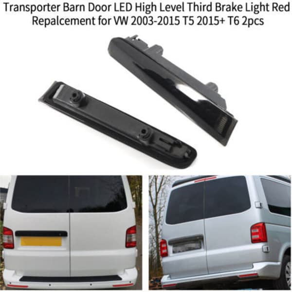 Rød LED-bakbremselys for Volkswagen T5 2003-2015 (2 stk.)