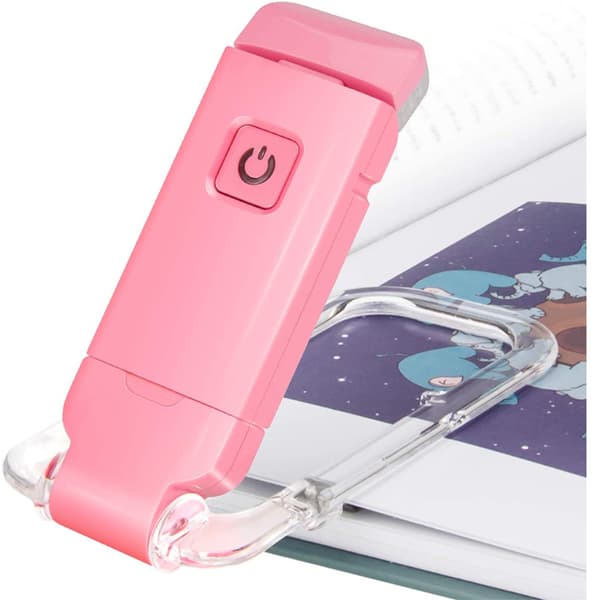 Boglæsningslampe USB-genopladelig læselampe 3 lysstyrker