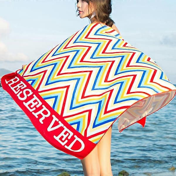 Badehåndklæde Miljøvenligt Slidstærkt Polyester Hurtigtørrende Fluffy Mikrofiber Badehåndklæde til Hjemmet C C
