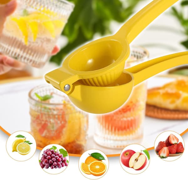 Lemon and Lime Juicer, Manual Hand Juicer for Your Ultimate Lemon Squeezing Solution