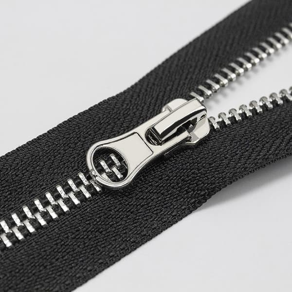 5 st 6 tums silvermetallblixtlås i bulk #5 stängda metallblixtlås