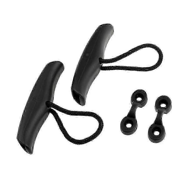 (2-pack) Canoe Kayak Gear Handle Pull Handle Cord Rope Replacement Boat Kayak Carrying Accessories Kit & Pad Eyes well