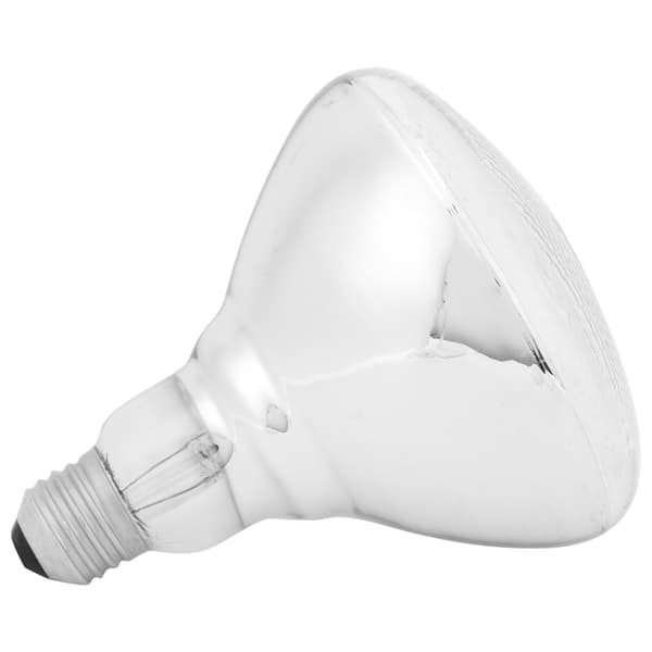 Heating Lamp for Breeding Adjustable Temperature Infrared Insulation Lamp for Breeding 220V‑240VAR38 White Glass