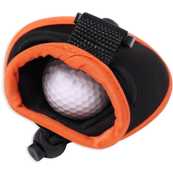 Portable Golf Ball Cleaning Bag Durable Nylon Soft Golf Drying Storage Golf Training Sports Accessories