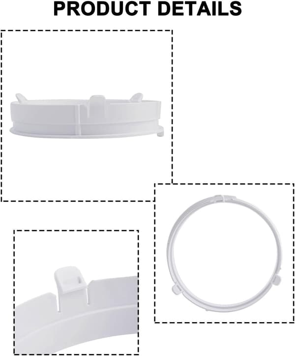 Adapter 5P klimaanlæg designet nem krop og udstødningsrør 15 cm til bærbar