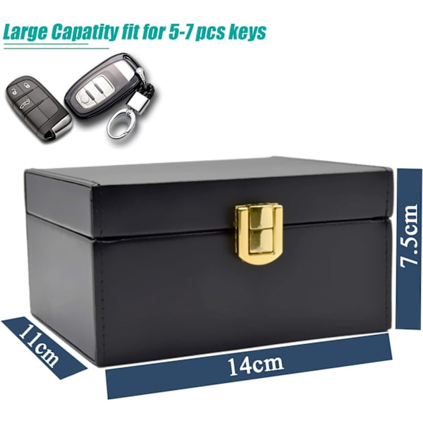 Signal Blocking Box for Car Key, Keyless Car Key Security Box, Large Signal Blocking Box