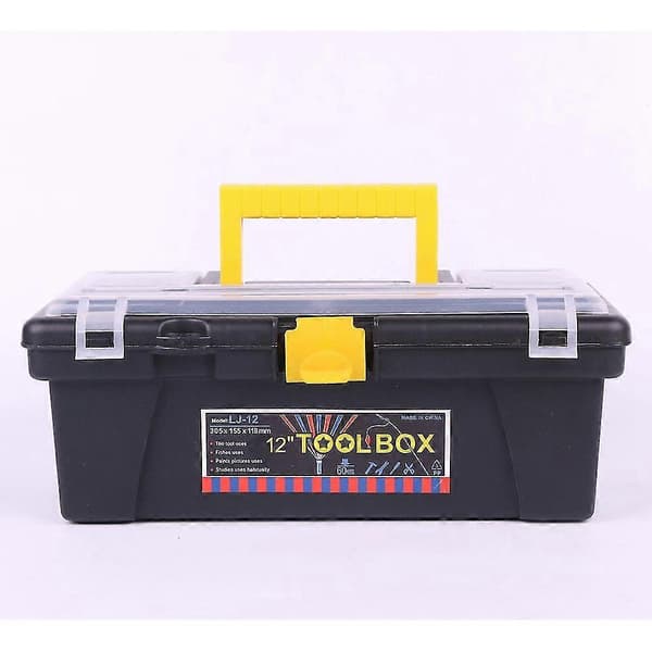 Double-Layer Toolbox Household Organizer For Tools Multifunctional Instrument Parts Hardware Tools