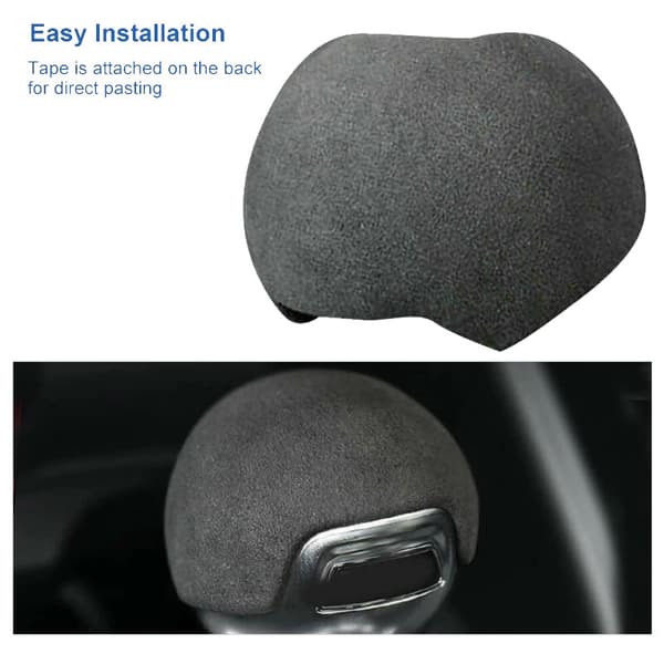 8 1/2X2 M365 Spin Bird Suede Style Gear Shift Knob Trim Cover Car For- A3 8V S3 2020 2019 2018 2017 2016 2015 2014
