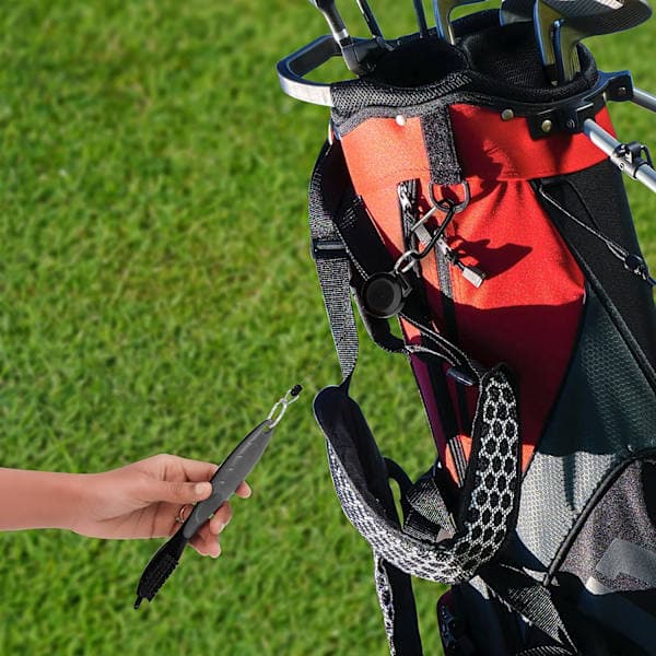 Golfkøller i nylon og stål, dobbeltsidede børster