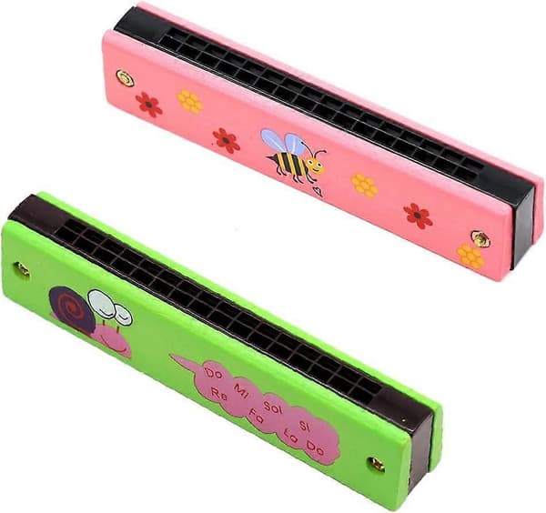 2 Pieces Harmonica Harmonica for Beginners Diatonic Harmonica Harmonica