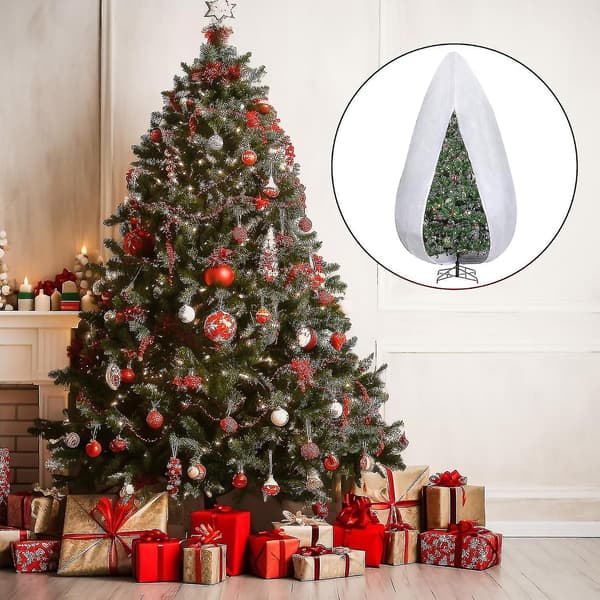 Standing Christmas Tree Storage Bag - 9x4 ft Adjustable Protective Case [JUN]