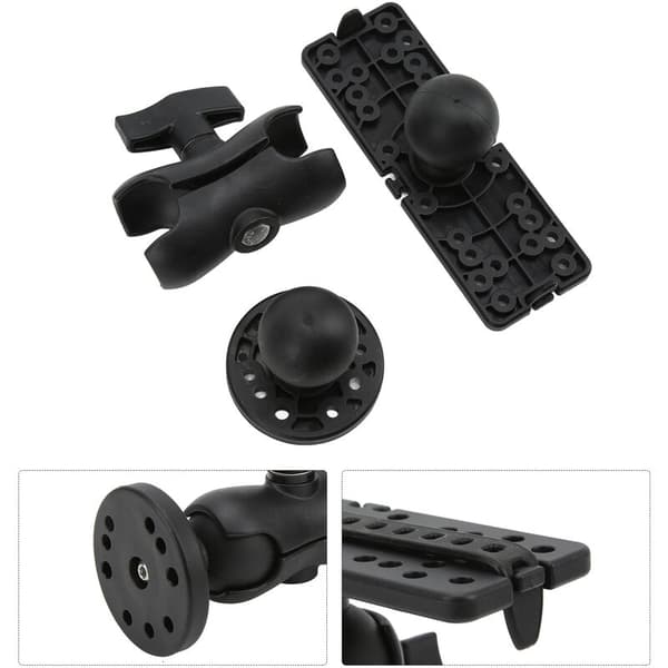 Marine Electronic Fish Finder Mount Base Plate Kit RAMB111U Replacement for Garmin ECHOMAP Plus 72cv 73cv 74cv 75cv 77cv
