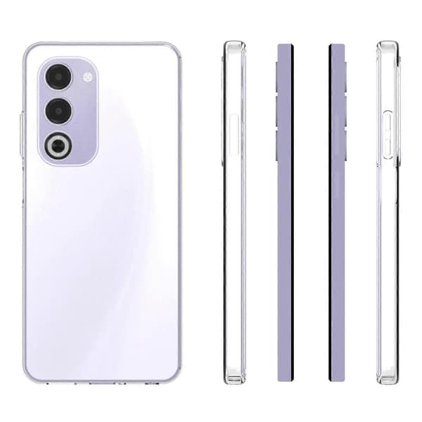 For Oppo A5 5G Deksel Vannmerkeresistent TPU Klart Telefonbakside
