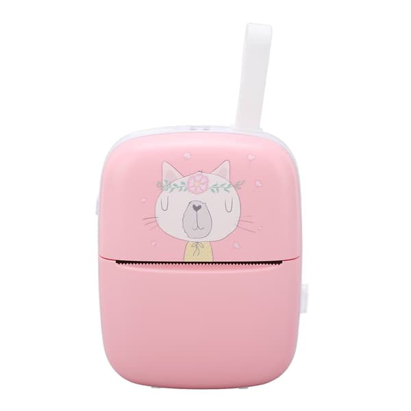 Mini Printer Pink Multifunctional Portable Mini HD WiFi Mobile Phone Photo Title Note Error Question Thermal Printer