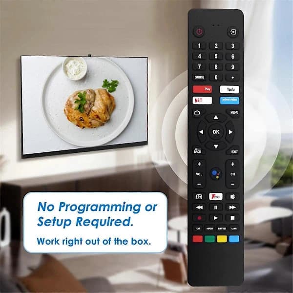 -C3250 Röstfjärrkontroll för -32CA690 -32CA790 -40CA890 -43CA890 -50CA890 för PL55UHDG 4K HD TV