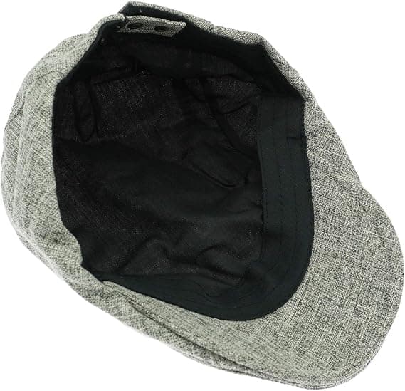 Herre ren lin flat hatt retro ande tunge caps litterær ung m