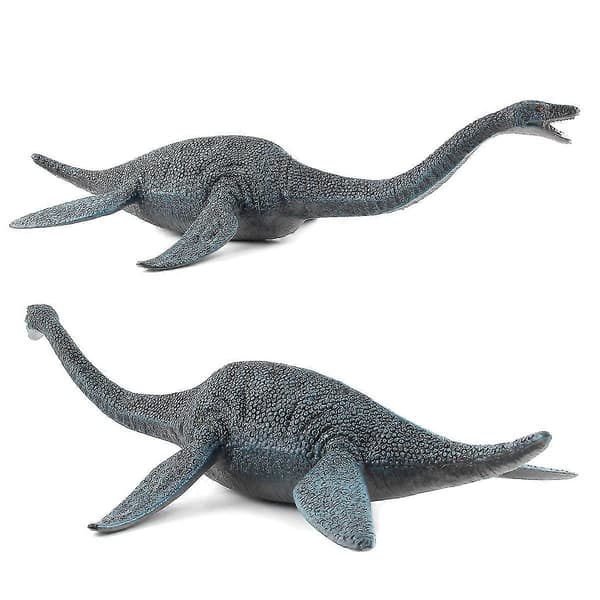 Stor Plesiosaur-dinosaurmodell dekorativ leke - realistiske actionfigurer for gutter
