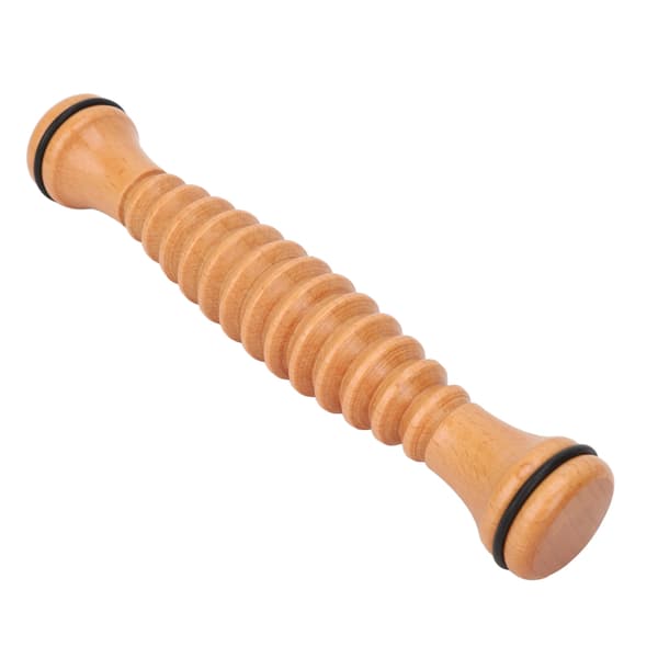 Foot Massage Roller in Theaceae Wood Comfortable Stress-Relieving Foot Roller Massage Tool